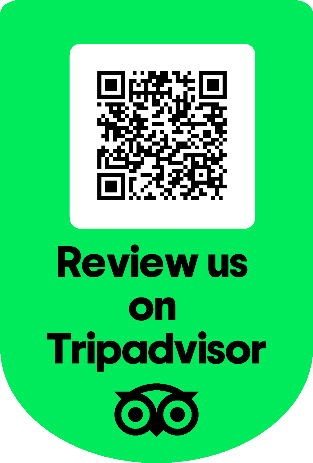 TripAdvisor QR code